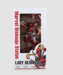 figura lady deadpool caja