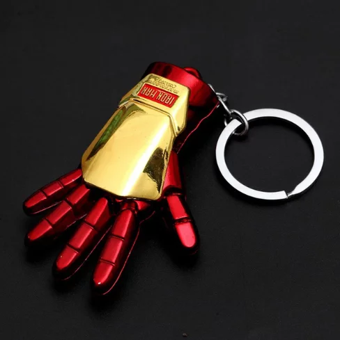 llavero iron man mano