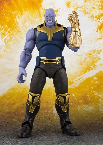 figura thanos guantelete dorado figura thanos guantelete dorado