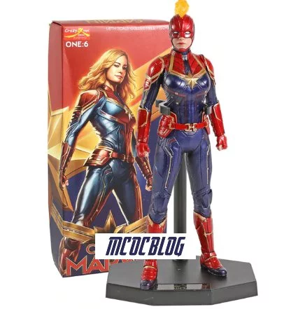 foto capitana marvel figura foto capitana marvel figura