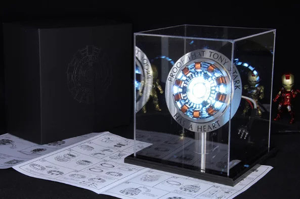 iron man reactor corazon