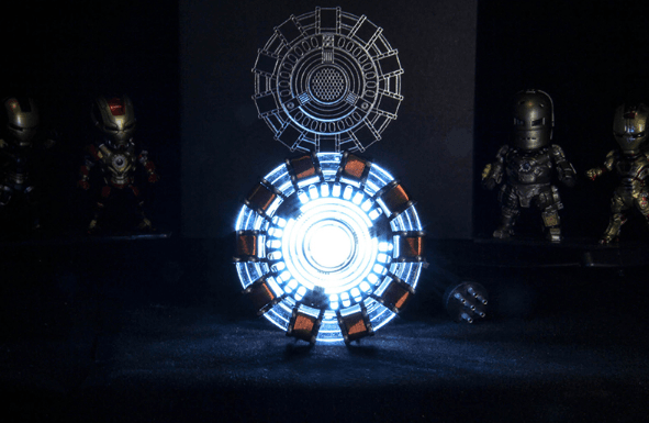 reactor de iron man