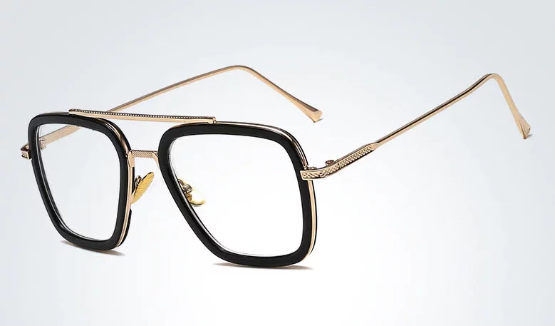 doradas gafas tony stark