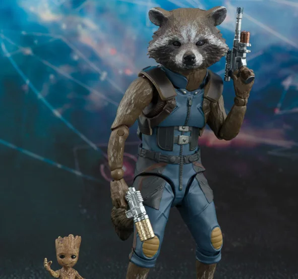 figura rocket y groot