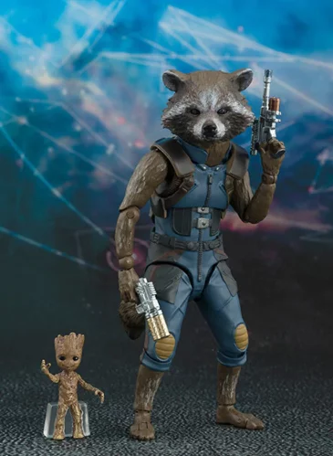 groot y rocker figura