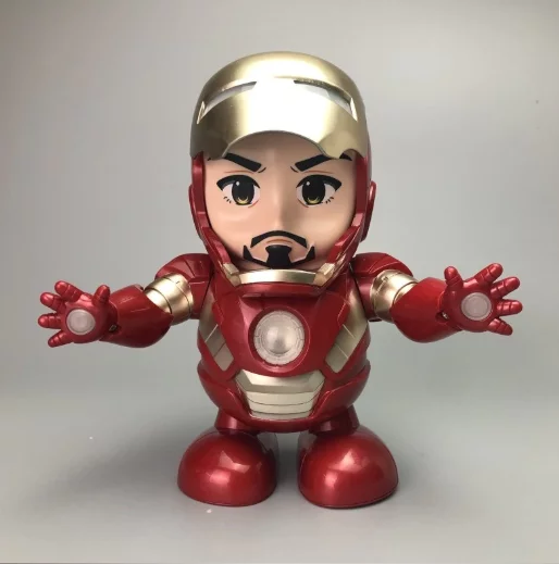 figura iron man bailarin
